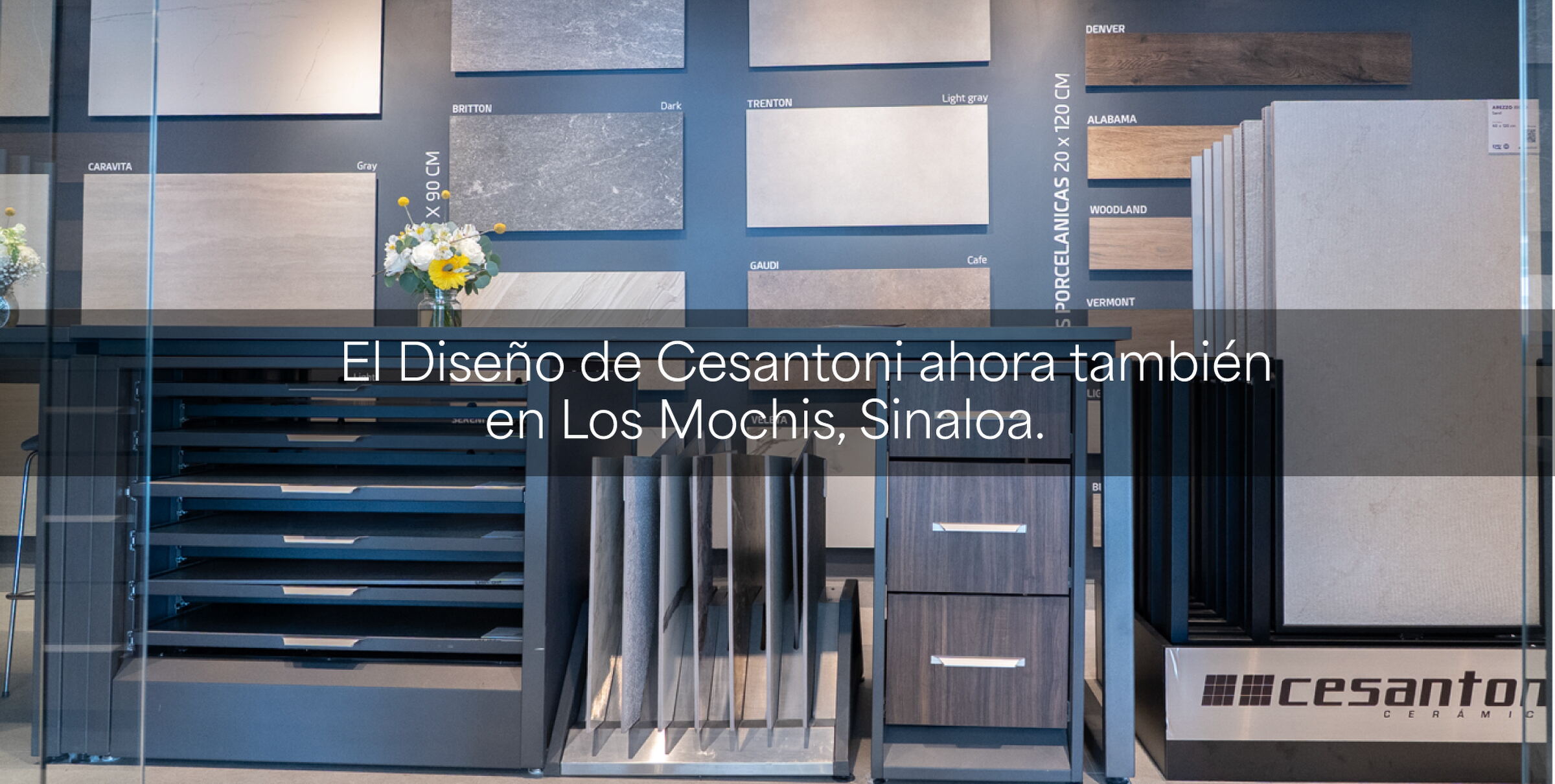 El Diseño de Cesantoni ahora también en Los Mochis, Sinaloa