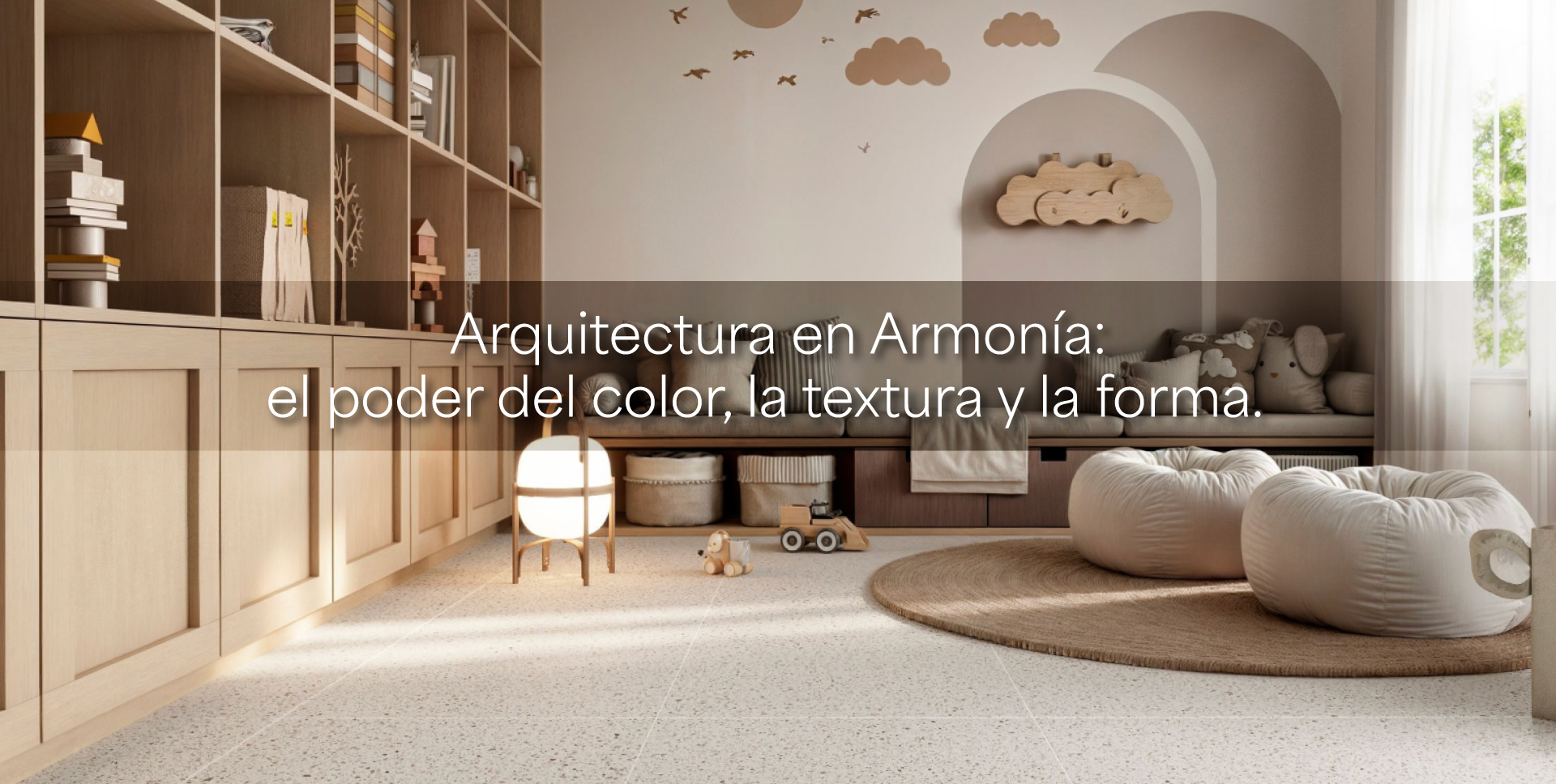 Arquitectura en Armonía: el poder del color, la textura y la forma