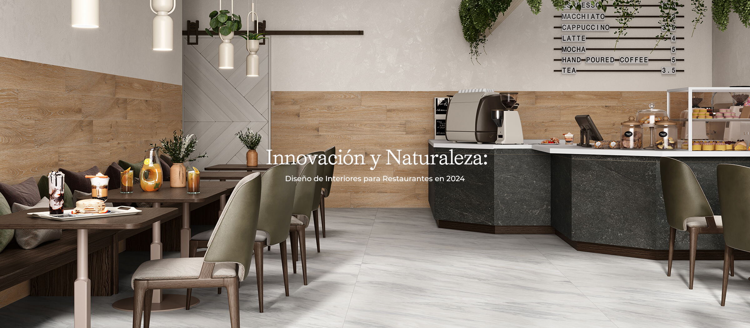 Innovación y Naturaleza: Diseño de Interiores para Restaurantes en 2024