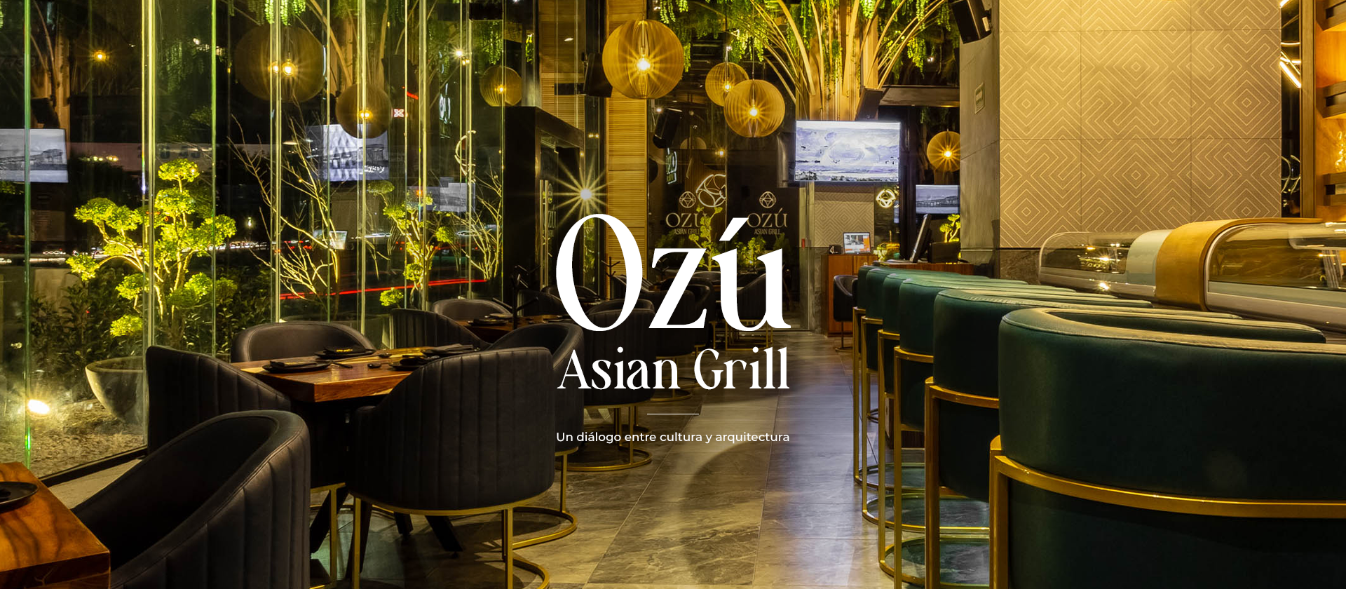 Ozú Asian Grill: Un diálogo entre cultura y arquitectura