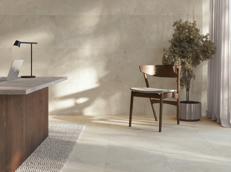 Emilia (Rigato) Bone 24''X 48''