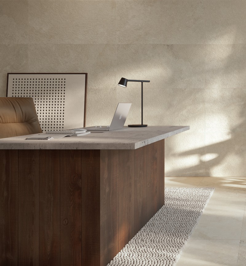 Emilia (Rigato) Bone 24''X 48''