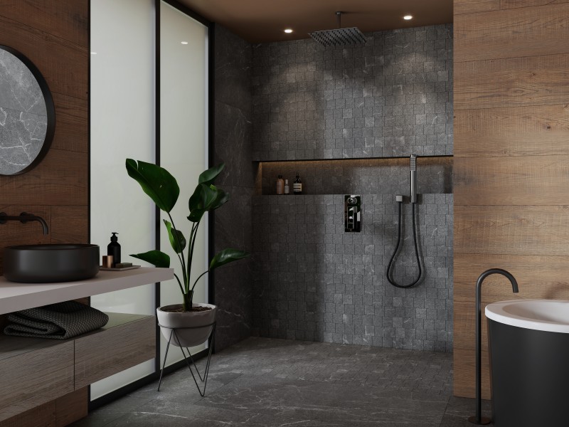 Indigo Gray Piedra 30x30 MALLA