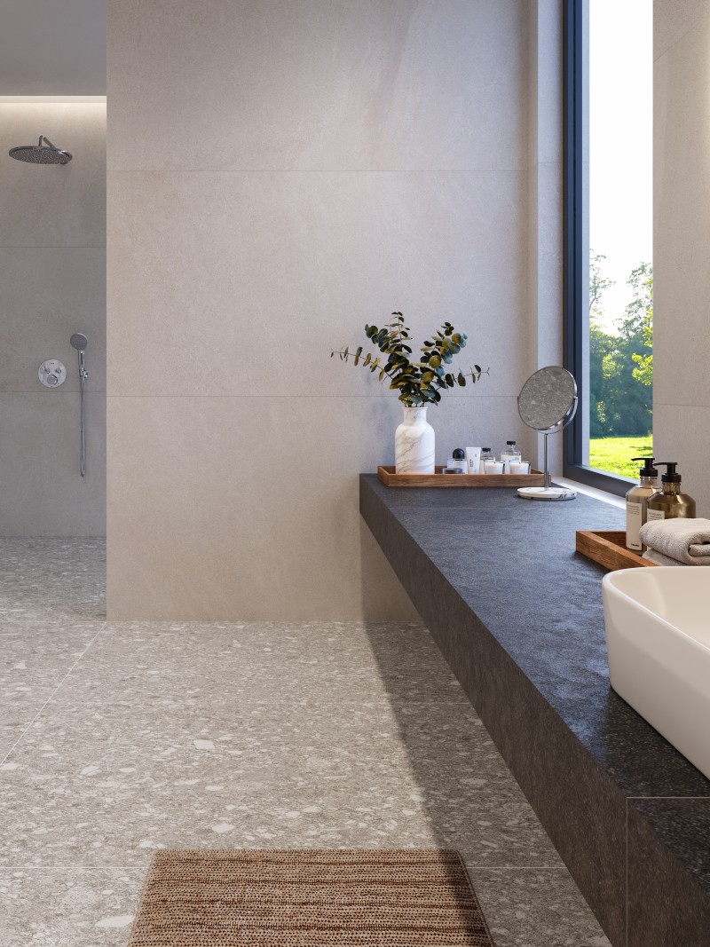 Leuven Gray Grip 80X160