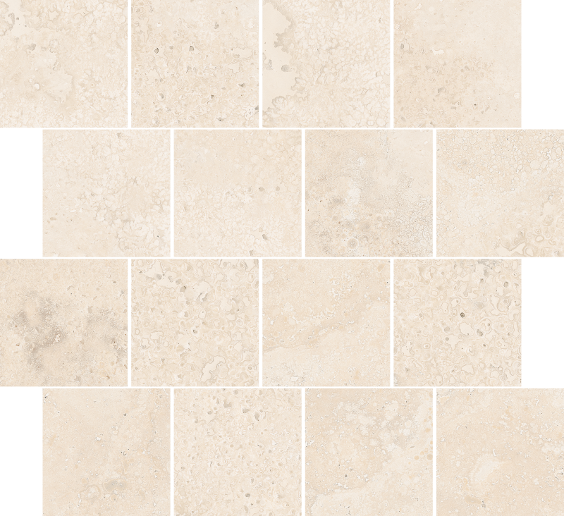 Emilia Bone Piedra 13''X 12''