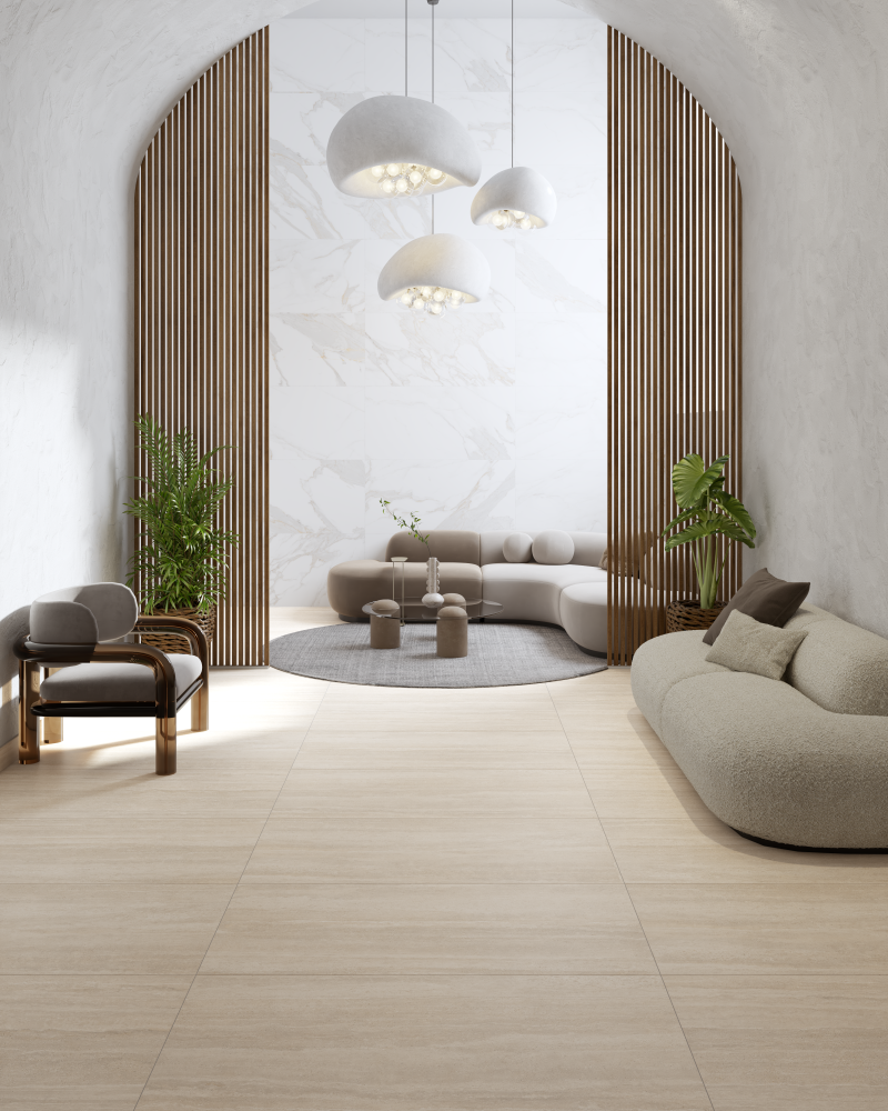 Caravita Gold Matte 24''X 48''